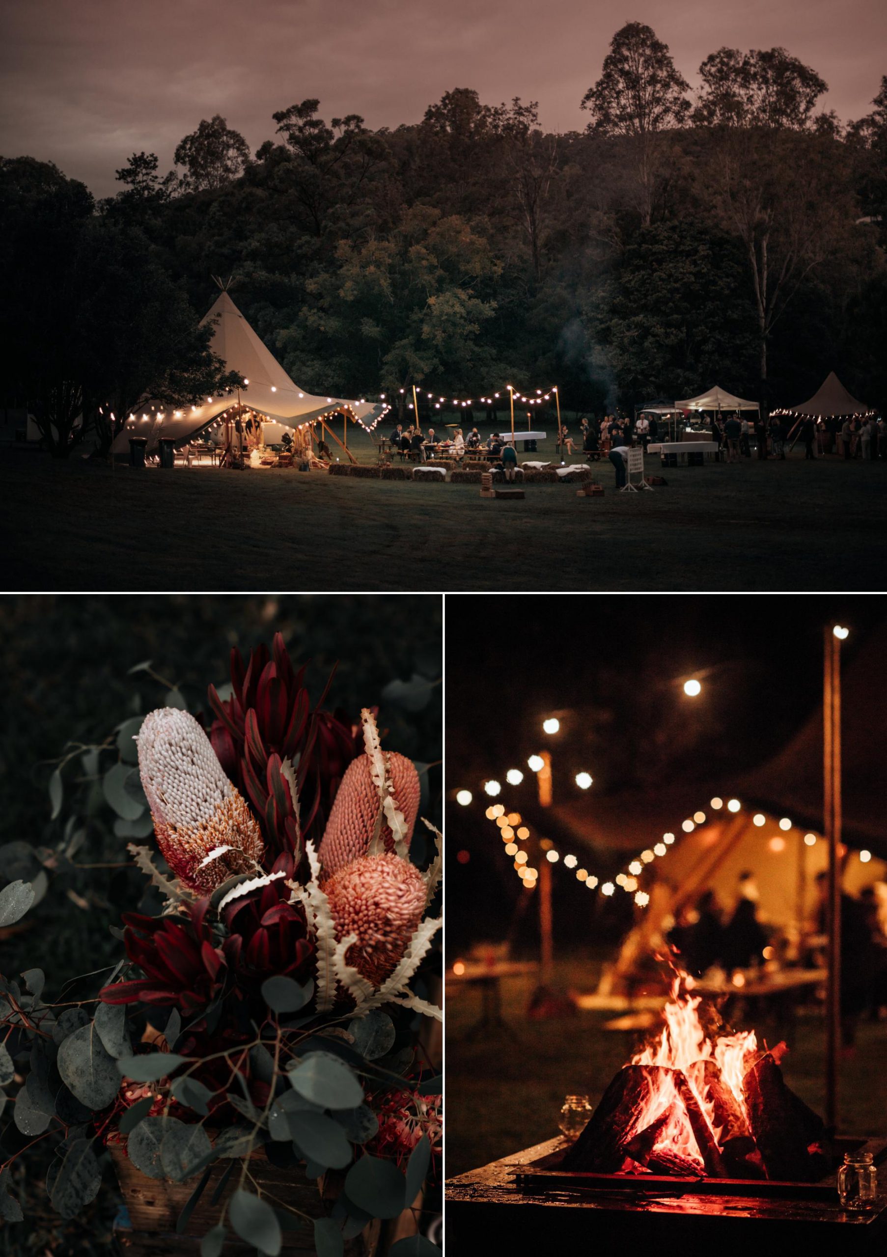 Country Boho Tipi Wedding